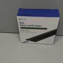 Floor Cord Cover 4FT, Walnut Wood Cord Hider Floor, Soft PVC Cord Protector Floor, Hide Extension Floor Wire Covers for Cords, Organizer Wires Floor Cable Cover, Cable Cavity: 0.47" (W) x 0.24" (H)