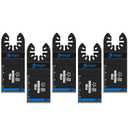 Japanese Tooth Oscillating Saw Blades, Universal Quick Release Oscillating Multitool Blades Clean Cut for Plastic, Wood and PVC (3-Pack)