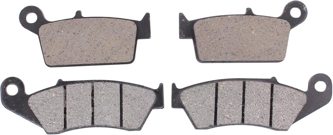 MOTOKU Front and Rear Brake Pads for CR125R CR250R CR500R XR250R XR250L XR400R XR600R XR650L XR650R for Kawasaki KX125 KX250