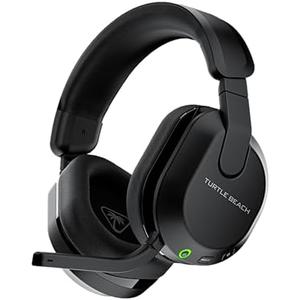 Turtle Beach Stealth 600 Wireless Multiplatform Amplified Gaming Headset for PS5, PS4, PC, & Mobile – Bluetooth, 80-Hr Battery, Noise-Cancelling Flip-to-Mute Mic, 50mm Speakers – Black