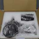 Stainless Steel Slicer Shredder Attachment Compatible with Kitchenaid Stand Mixer Parts Accessories, Vegetable Shredder Cheese Grater with Detachable 5 Blades