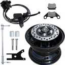 JMCHstore Rear Rim Disc Hydraulic Brake Kit for Baja Massimo MB200, Baja Heat, Mini Baja, Baja warrior, Baja Carbon 6.5 196cc Mini bike