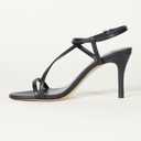 The Drop Women's Arco Strappy Heeled Sandal (8.5, Black)