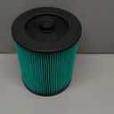 MZY LLC 2 Pack 17912 & 9-17912 Replacement Filter Compatible for Craftsman Shop Vac 5 to 32 Gallon, 3-Layer Pleated 9-17907 Wet/Dry Fine Dust Filter, Part # 17912 & 9-17912