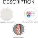 2 x Gifts for Friends Women, Friends Christmas Ornaments, Bestie Gifts for Women, Best Friend Ornament Ceramic Ornament