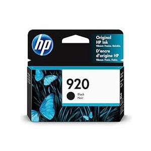 HP 920Black Ink Cartridge for HP Printers | Works with Printer Series: OfficeJet 6950, 6960; OfficeJet Pro 6960, 6970 | Eligible for Instant Ink | T6L98AN