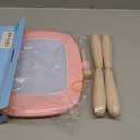 Kikidex Magnetic Drawing Board, Toddler Girl Toys for 1-2 Year Old, Doodle Board Pad Learning and Educational Toys for 1 2 3 Year Old Baby Kids Birthday Gift(Soft Pink)