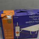 Massage Table Warmer Heating Pad Professional Massage Bed Warmer with 4 Timer, 8 Heat Settings, Overheat Protection for Massage Bed & Spa, Thickened & Soft Fleece, 30" x 71"