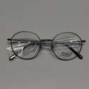 Polo Ralph Lauren Men's PH1217 Round Prescription Eyewear Frames, Semishiny Dark Gunmetal/Demo Lens, 52 mm