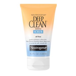 Neutrogena Deep Clean Gentle Daily Facial Scrub, Oil-Free Cleanser 4.2 fl. Oz (4.2 Ounce (Pack of 1))