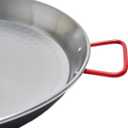 Garcima 18-inch Carbon Steel Paella Pan, 46cm