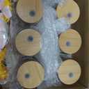 Mumufy 6 Set Teacher Appreciation Gift Boxes-16oz Glass Cups with Lids Straws Brushes and Sunflower Faux Bouquets & Carry Boxes & Pencil Tags for Teacher Appreciation Gifts Bulk Graduation Gift