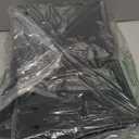 Smokeless Fire Pit Ring, 35-Inch Outer/31-Inch Inner Heavy Duty Large Solid Metal Steel Flower Shape Firepit Rim Insert for Outside Wood Burning, DIY Campfire Ring (Black)