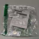 Prime-Line F 2768 Sash Lock, 2-1/4 In. Hole Centers, Fits Single and Double Hung Windows, Diecast, White (Single Pack)