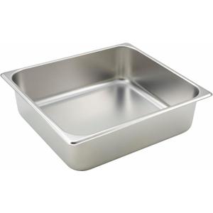 Winco SPTT4 2/3 Size Pan, 4-Inch, Stainless Steel