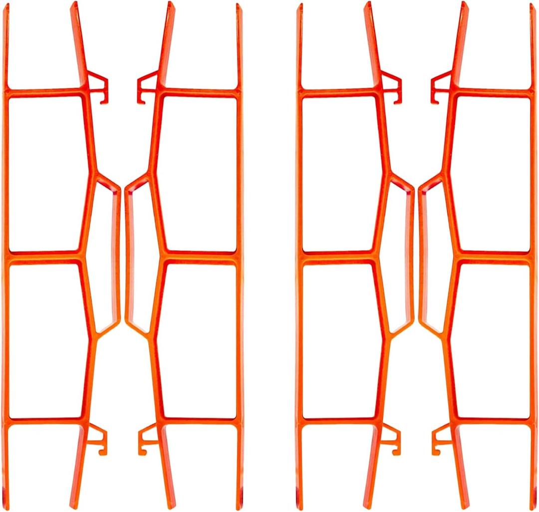 17.5" Plastic Cord Wrap Organizer  4 Pack Orange Cable Organizer with Handle for Extension Cords, Ropes & Hoses