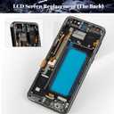 SRJTEK TFT for Samsung Galaxy S8+ LCD Display for Samsung Galaxy S8 Plus Screen Replacement for Galaxy S8+ SM-G955F SM-G955U SM-G955W Touch Screen Digitizer Repair Part with Kits with Frame(Black