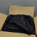 HolidayIdeas 4 Pcs Fitted Black Table Cloths for 6 Foot Rectangle Tables, Wrinkle Resistant Washable Table Covers 72x30 Inch for Vendor Booth Display, Banquet, Trade Show