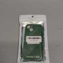 SUPFINE Designed for iPhone 15 Case,Premium Liquid Silicone with [Soft Anti-Scratch Microfiber Lining][Upgraded Camera Protection] Slim Shockproof Protective Phone Case for Men Women Girls,Glass Green