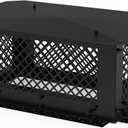 Stanbroil 10" x 19" Chimney Cap, Fireplace Chimney Cover for Outside Adjustable Bottom to Fit Existing Clay Flue Tile Sizes, Chimney Flue Rain Caps