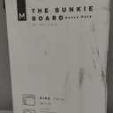 Meliusly Heavy Duty 10mm Bunkie Board Twin Size (38x75'') Patent Pending Low Profile Bed Board Design - Breathable, Noise Minimizing, Moisture Resistant Bunkieboards, Low Profile Bed Support