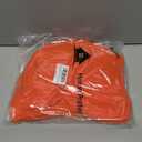 Home Prefer Mens Womens Warm Fleece Beanie Earflap Winter Hat Outdoor Winter Cap (Large, Orange)