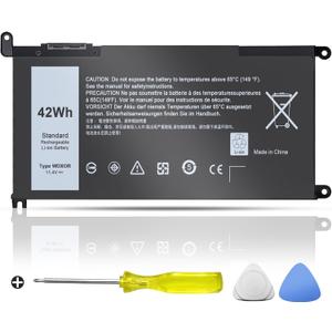 42Wh WDX0R Laptop Battery Compatible with Dell Inspiron 15 7579 7569 7560 5567 5565 5568 5570 5775, 13 5368 5378 7368 7378, 17 5765 5767, WDXOR P58F 3CRH3 P69G
