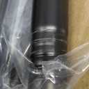 Black Shower Curtain Rod 31 to 80 Inch,1 Inch Diameter Adjustable Spring Tension Stainless Steel Telescoping Rod,Easy Install,No Rust