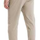 JMIERR Mens Casual Lightweight Pants Stretch Elastic Waist Drawstring Jogging Sweatpants Pants