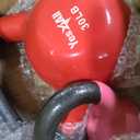 Yes4All Kettlebell, Vinyl Coated Kettlebell Cast Iron Sets with Stable Flat Bottom for Full Body Workout, Push up, Grip Strength Training & Weights Exercises (Multicolor)