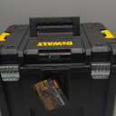 DEWALT TSTAK Tool Box, Extra Large Design, Removable Tray for Easy Access to Tools, Water and Debris Resistant (DWST17806)