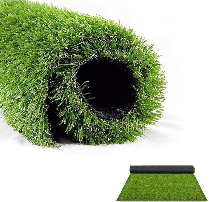 LITA Thick Artificial Grass Turf Lawn Customized Size 6.5 x 10 Feet, 1.38" Indoor Outdoor Garden Lawn Landscape Synthetic Grass Mat Fake Grass Rug