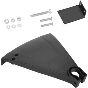 Headerbs String Trimmer Guard, Grass Trimmer Cover Plastic Brush Cutter Guard Deflector Replacement for 1in 25mm 25.4mm Weed Eater, Black