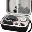 Boobowl Head Shaver Case for Remington Balder Pro Head Shaver, Hair Clipper Storage Holder for SHPAVVER/for Freebird/for Cyruzi Bald Men's Trimmer, Blades and More (Bag Only) (Black)