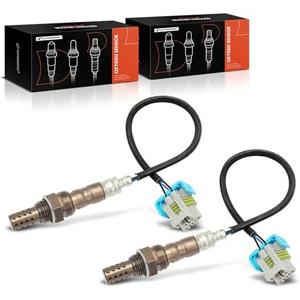 A-Premium O2 Oxygen Sensor Compatible with Chevrolet Silverado 1500, Tahoe, Suburban 1500, Express 1500, Express 2500, Express 3500, Avalanche 1500 & GMC Sierra 1500, Yukon, Savana 1500, 2-PC Set