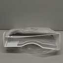 3-Tier Magnetic File Holder, No Drilling Installation File Cabinet Organizer, White Magnetic File Organizer, Magazine Rack, Magnetic Paper Holder for Refrigerator, File Cabinets, White