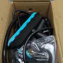 Steam Cleaner, Steamer for Cleaning, 2500W Pressurized Steam Cleaner with 12 Attachments, Portable Steamer Cleaner for Home Car Kitchen Bathroom Furniture Tile Grout (White) (Black)