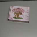 QISHOUTING Cherry Blossom Tree Building Set, 1113PCS, Flowers Bonsai Tree Mini Blocks Kit for Adult,Japanese Sakura-Tree House Building Blocks,Gift Ideas for Girls 8 10 12 14+ (Pink)