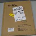 Toilet Paper Holder for Bathroom, Heavy Weighted Metal Free Standing Toilet Paper Storage with Crystal Ball, Toilet Paper Stand for Bathroom Accessories, Brushed Nickel [Holds MEGA Rolls]