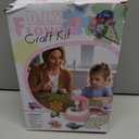 Pussan Arts and Crafts Kits for Kids Age 3-12, Birthday Gifts for 3 4 5 6 7 8 9+ Year Old Girls, DIY Fabric Flower Bouquet Kit Toys for Kids Activities Holidays Parties