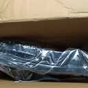 Sportneer Bike Trainer - Magnetic Stationary Bike Stand for 26-28" & 700C Wheels - Adjustable 6 Level Resistance Bike Trainer Stand for Indoor Riding with Quick Release Lever & Front Wheel Riser Block (Black)