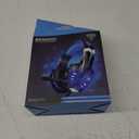 BENGOO G9000 Stereo Gaming Headset for PS4 PC Xbox One PS5 Controller, Noise Cancelling Over Ear Headphones with Mic, LED Light, 7.1 Surround Sound, Soft Memory Earmuffs for Nintendo Xbox Series X|S