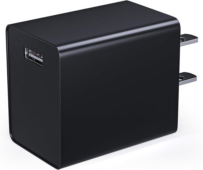 VTOMAN 15W USB-A Wall Charger, Small and Portable Fast Charger Adapter Block， Wall Charger Brick Compatible with VTOMAN Jump Starter X1, X3, X7, V10Pro