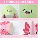 Justforjoyful 24 Pcs Axolotl Party Hats Colorful Axolotl Birthday Supplies for DlY Reptile Animals Headbands Cute Animals Paper Party Crowns for Kids Boys Girls Baby Shower Birthday Decoration Favors