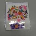 2 x Mini Birthday Cards, Birthday Gift Card with Music and Light, Flower Bouquet 3D Card with Butterflies for Mom, Women, Wife (Butterfly & Daisy)