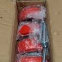 5 Inch Polyurethane Caster Wheels- Polyurethane on Polyolefin Core Wheel with Double Roller Bearing, Casters Set of 4 Heavy Duty with 4000 lbs Capacity, Use for Handling, Industrial Trolleys