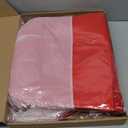 Haysandy 4 Pieces Valentines Cupid Costume Women Cupid Accessory Set, Valentine Cosplay Bow and Arrow Tutu Skirt Wings Adult (Red)