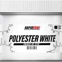 Rapid Cure Screen Printing Ink Polyester White (8oz.) - Plastisol Ink for Screen Printing, Fast Curing Fabric Paint - Screen Print Direct, USA Made
