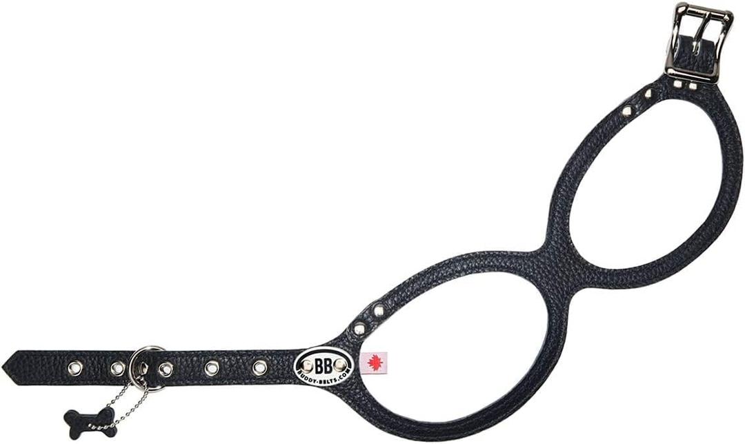 Buddy Belt Harness Pebble Grain Black - Premium Edition (3.5)