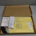 Case with Keyboard Mouse for iPad A16 11th 10th Generation 11/10.9 inch,Rainbow Backlit Detachable Keypad Rotatable Magnetic Cover with Pencil Holder for iPad 11 2025 10 Gen 2022 Yellow